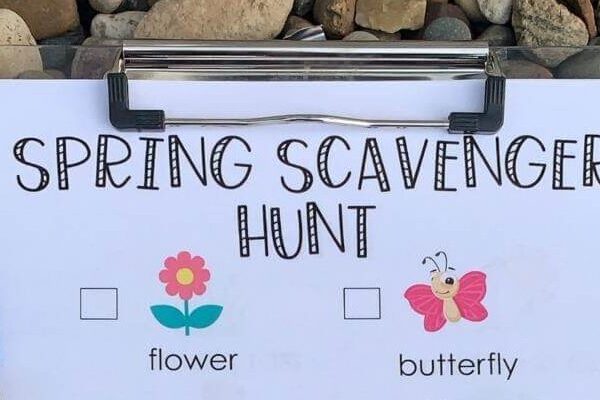 Focus Foundation Spring Scavenger Hunt