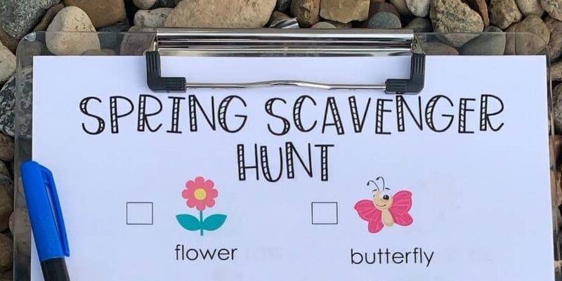Focus Foundation Spring Scavenger Hunt Focus Foundation Spring Scavenger Hunt
