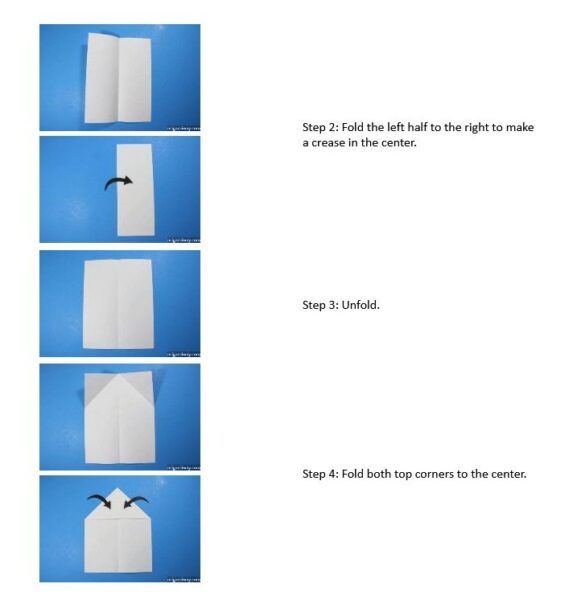 Fun Origami Dart Paper Airplane Activity The Focus Foundation